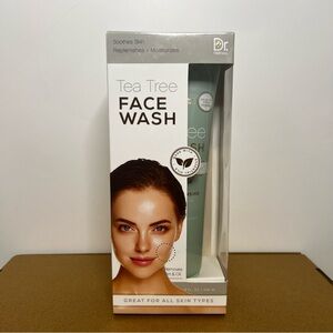Dr. Wellness Tea Tree Face Wash 8fl Soothes Skin Replenishing And Moisturizing